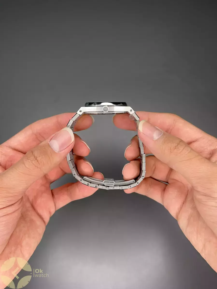 ساعت مچی اودمار پیگه بند سیلور صفحه صورتی Audemars Piguet