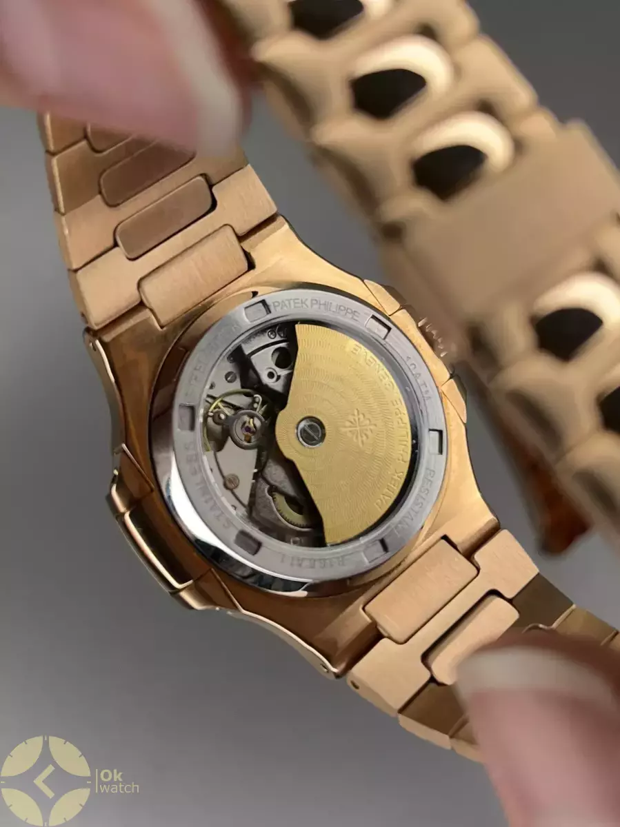 ساعت مچی پتک فیلیپ زیر ثانیه اتوماتیک رزگلد صفحه آبی Patek Philippe