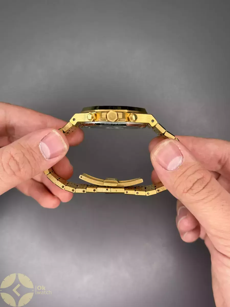ساعت مچی اودمار پیگه کورنوگراف بند و صفحه طلایی Audemars Piguet