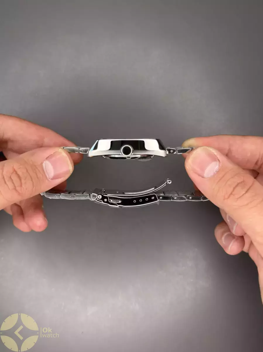 ساعت مچی سیکو دو تقویم بند سیلور صفحه آبی Seiko