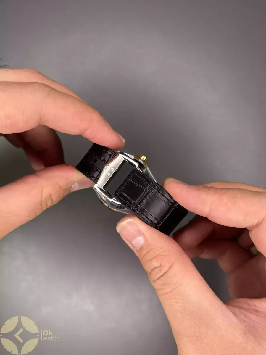 ساعت مچی امگا کانستلیشن قاب سیلور صفحه مشکی Omega Constellation