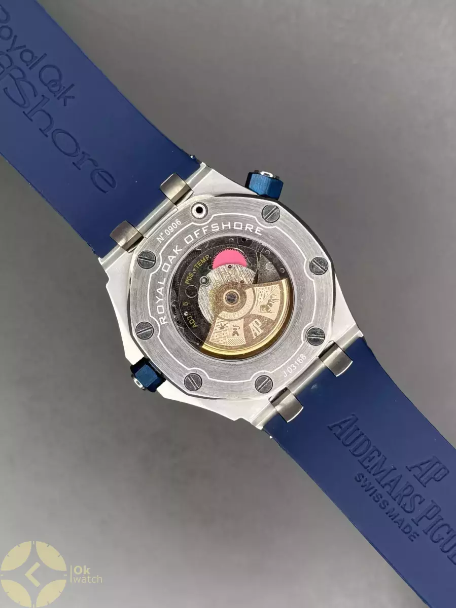 ساعت مچی اودمار پیگه افشور قاب سیلور صفحه سرمه ای Audemars Piguet Offshore