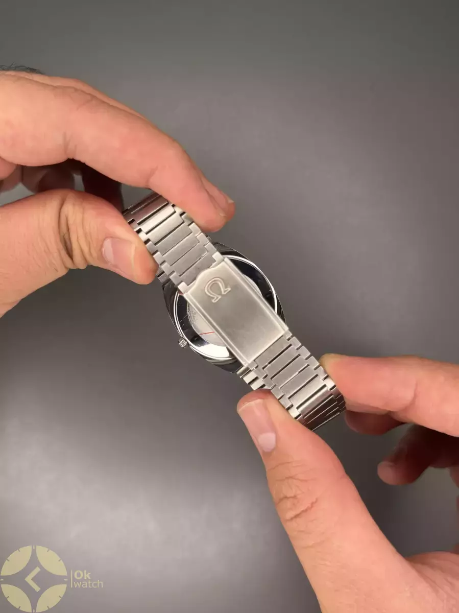 ساعت مچی امگا سیمستر نوستالژی بند سیلور صفحه سفید Omega Seamaster