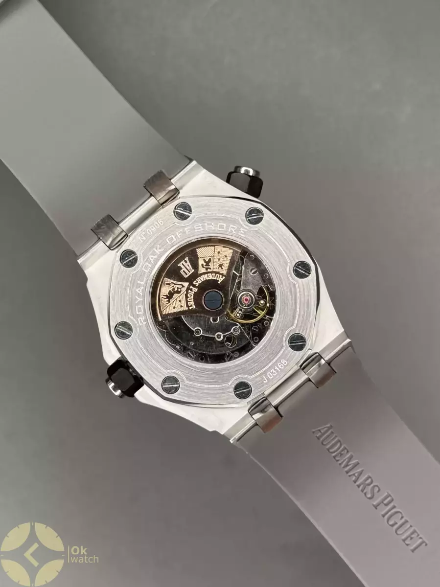 ساعت مچی اودمار پیگه افشور بند و صفحه طوسی Audemars Piguet Offshore