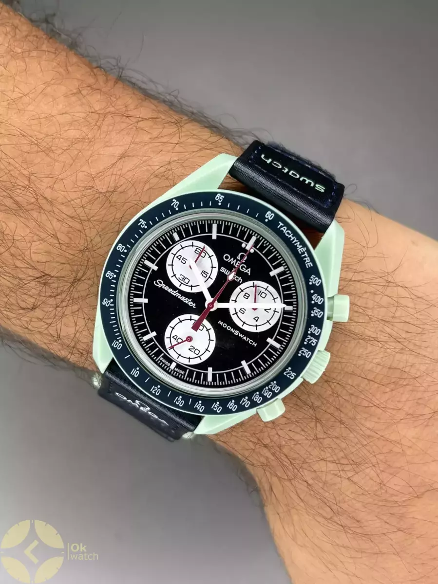 ساعت مچی امگا سواچ ماموریت به زمین Omega x Swatch Mision to the earth
