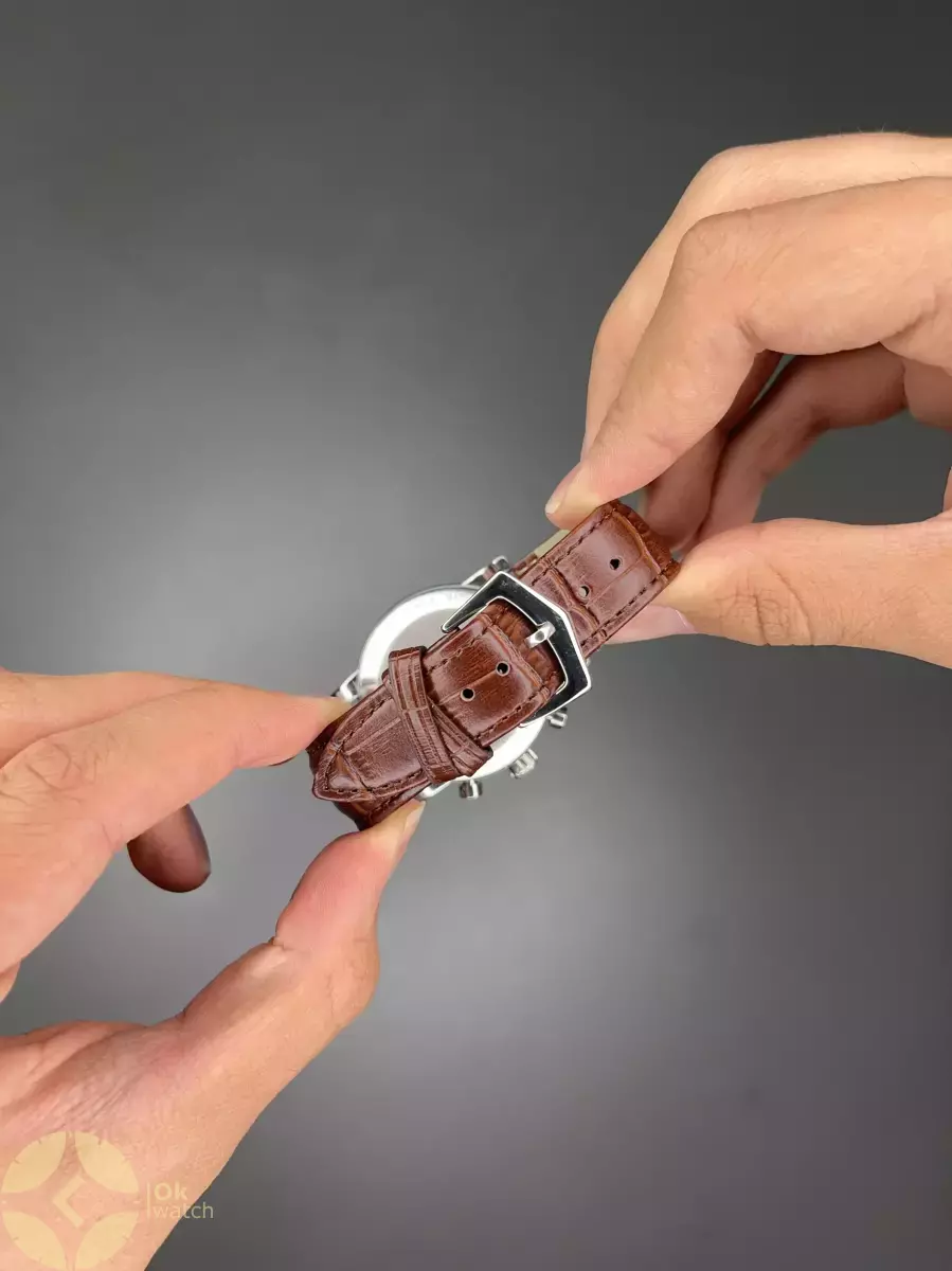 ساعت مچی پتک فیلیپ کورنوگراف صفحه قهوه ای Patek Philippe