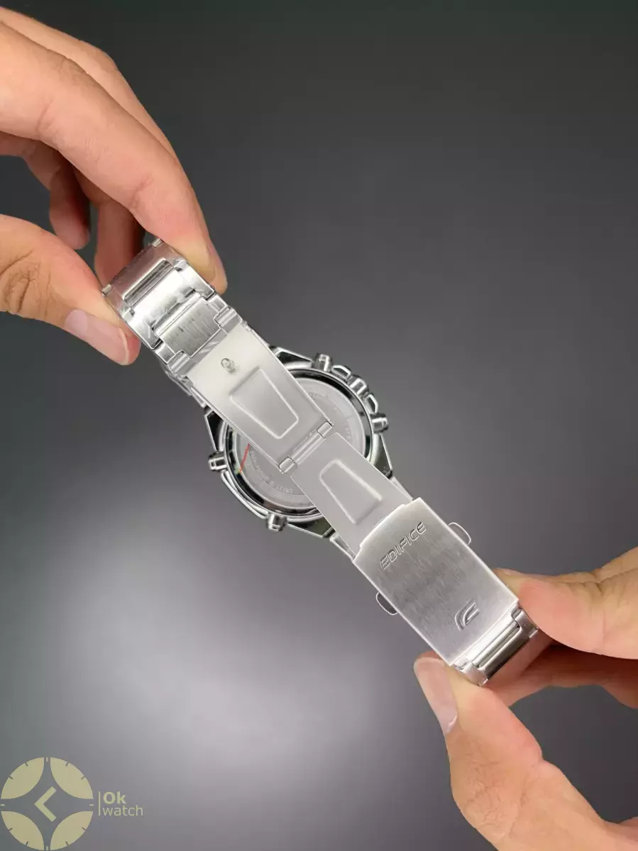 ساعت مچی کاسیو ادیفایس بند سیلور Casio Edifice