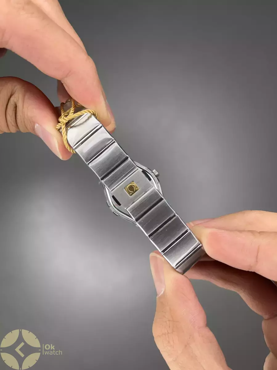 ساعت مچی امگا کانستلیشن سیلور صفحه سفید Omega Constellation