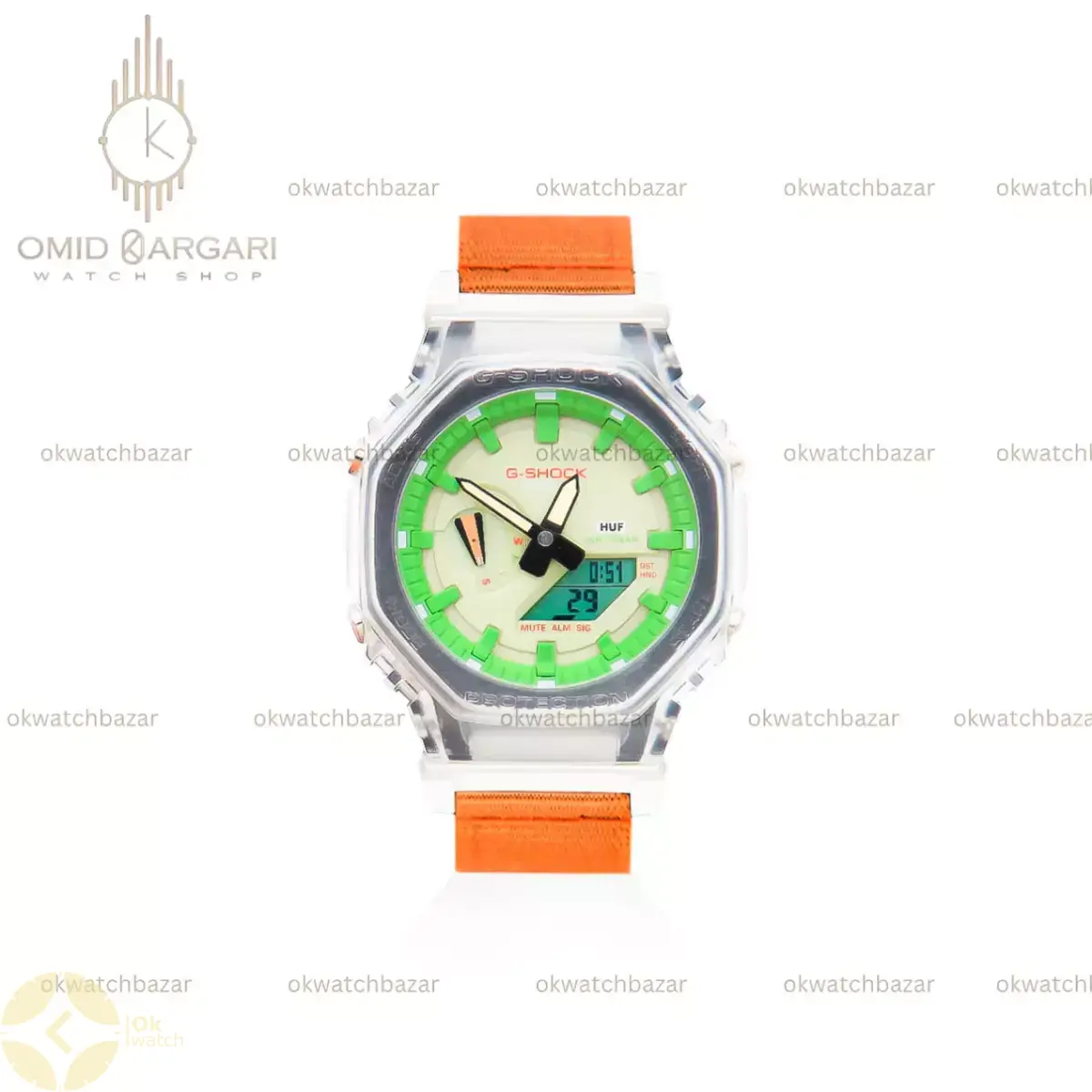 ساعت مچی کاسیو جی-شاک Casio G-Shock GA-2100HUF-5A