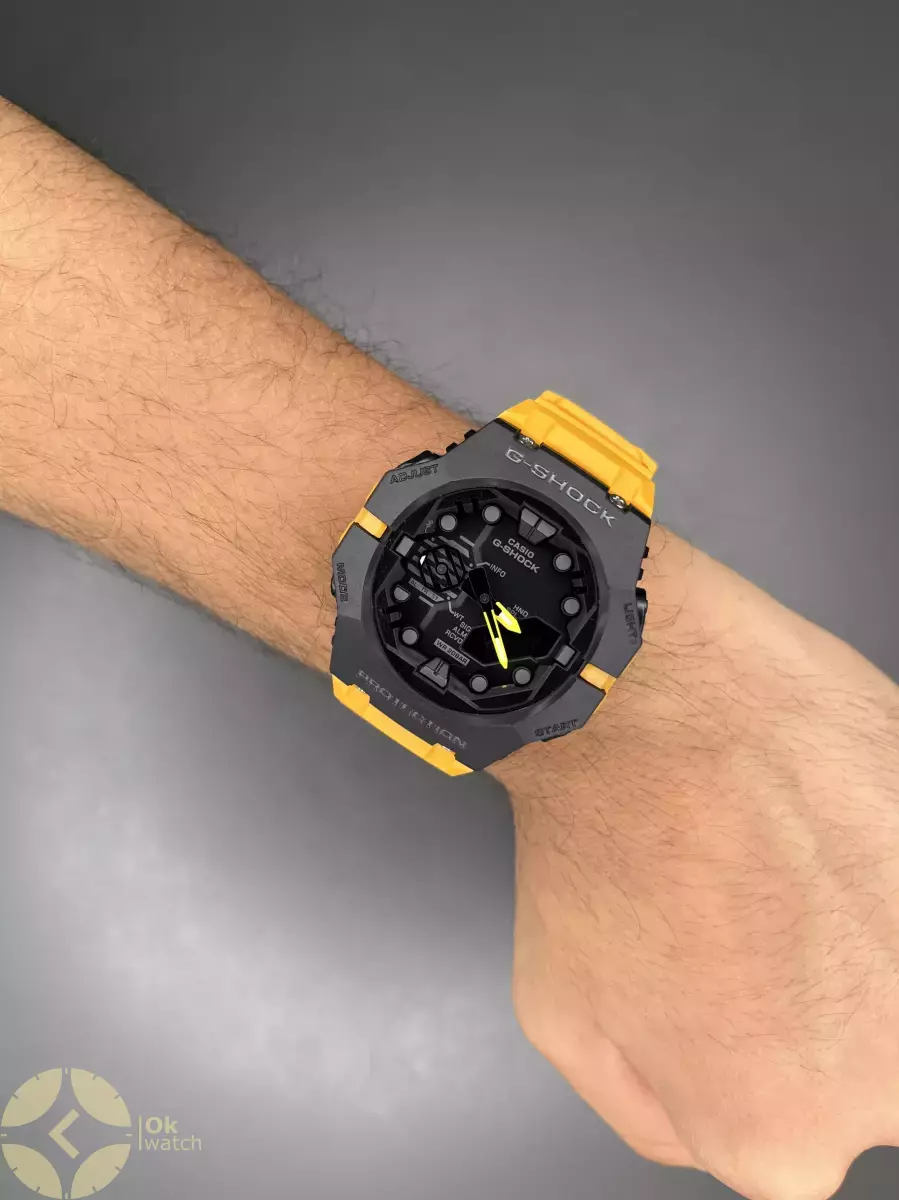 ساعت مچی کاسیو جی-شاک بند نارنجی Casio G-Shock GA-B001FL-4AJF