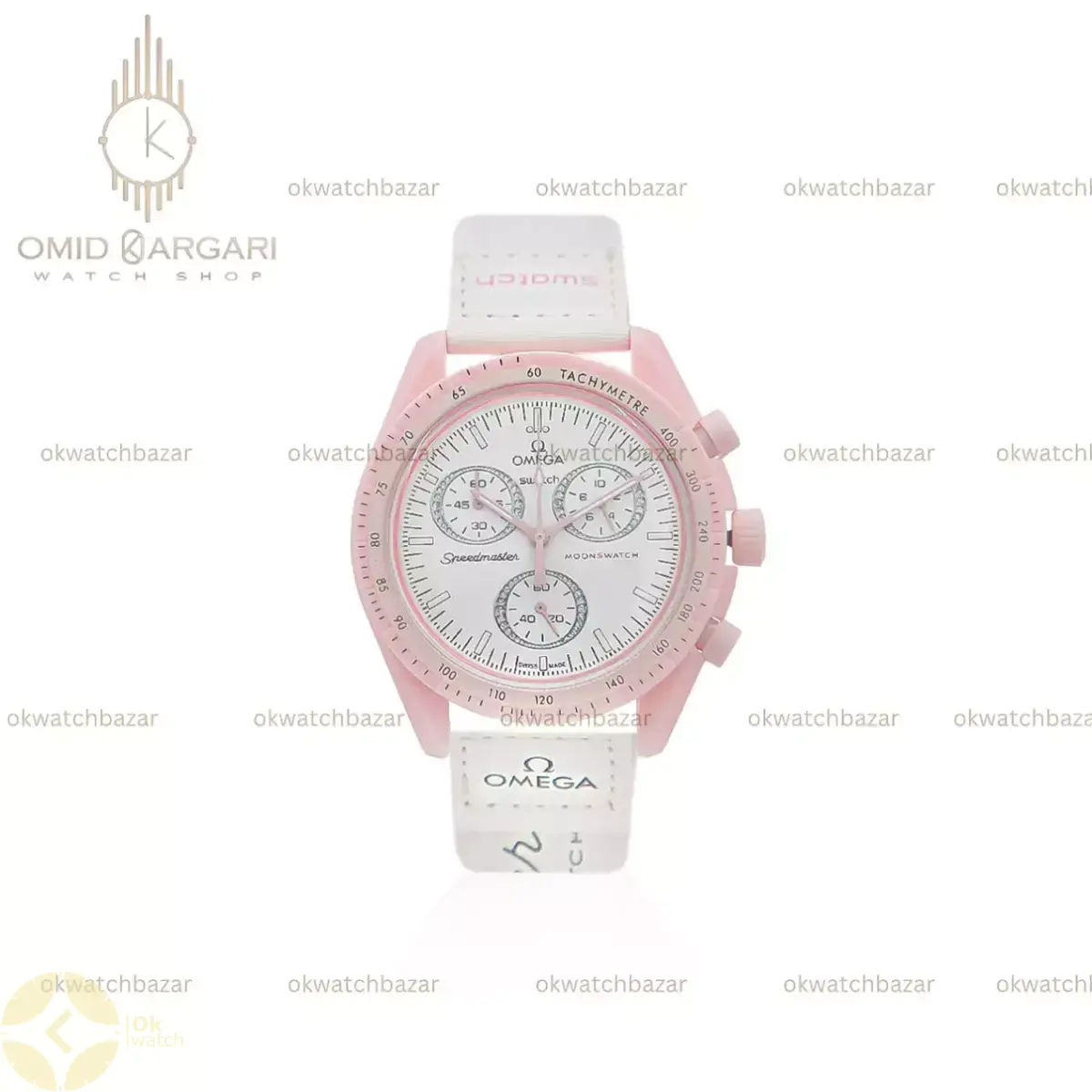 ساعت مچی امگا سواچ ماموریت به ونوس Omega x Swatch Mision to the venus