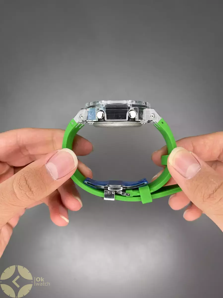 ساعت مچی کاسیو جی-شاک بند سبز Casio G-SHOCK GA-2100