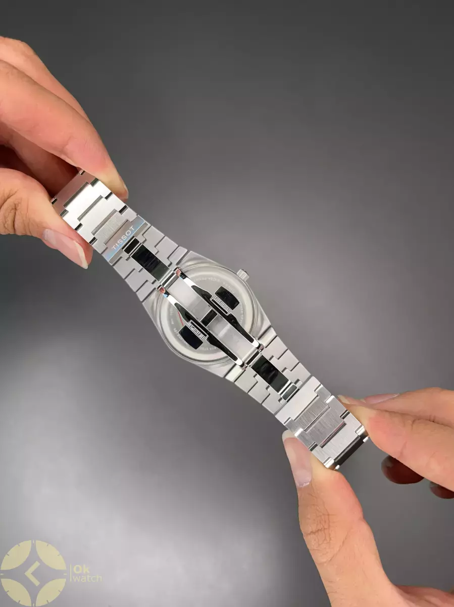 ساعت مچی تیسو پیاریکس سیلور صفحه سبز طرحدار Tissot PRX