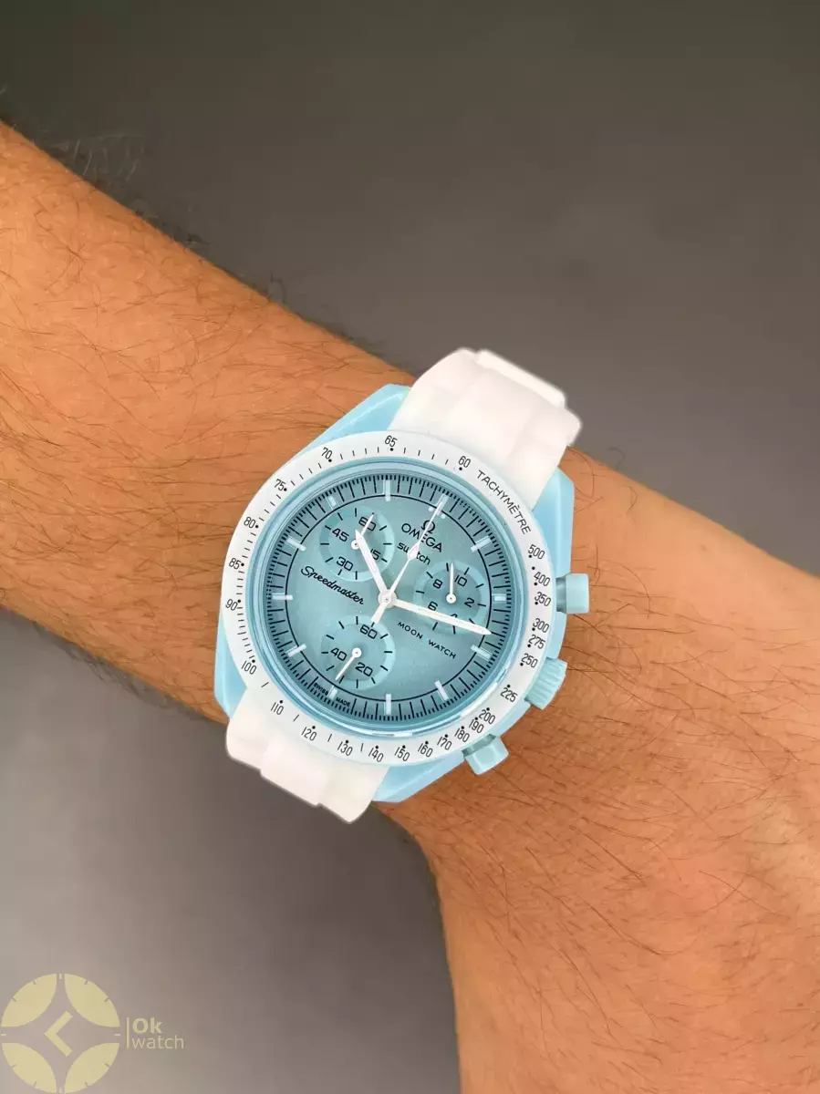 ساعت مچی امگا سواچ رابر ماموریت به اورانوس Omega x Swatch Mision to the uranus