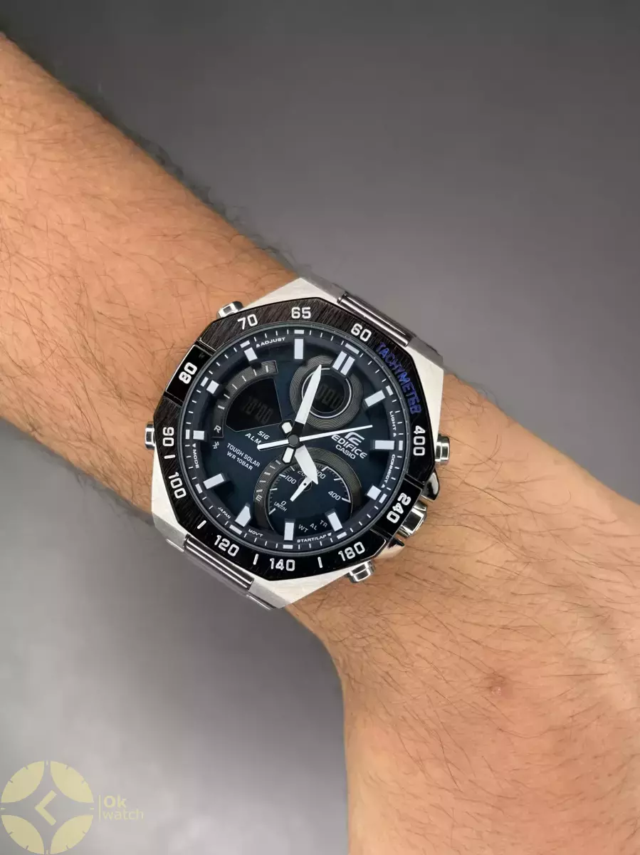 ساعت مچی کاسیو ادیفایس بند سیلور Casio Edifice