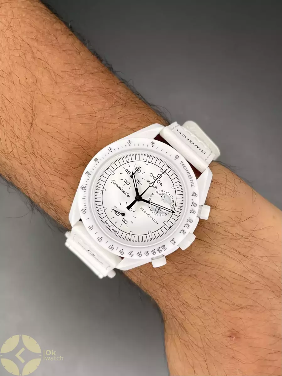 ساعت مچی امگا سواچ ماموریت به ماه Omega x Swatch Mision to the moon