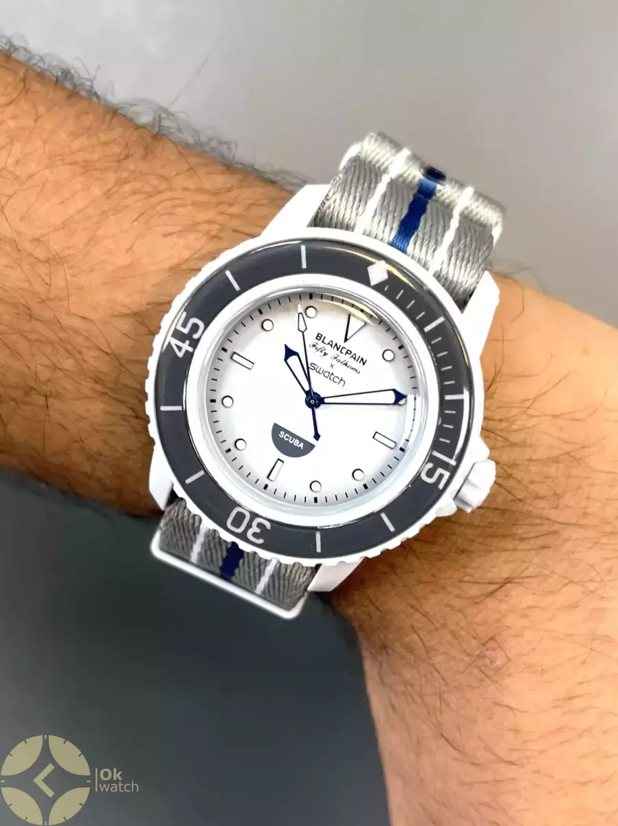ساعت مچی سواچ بلنک پین اقیانوس قطب جنوب Swatch Blancpain Antarctic Ocean