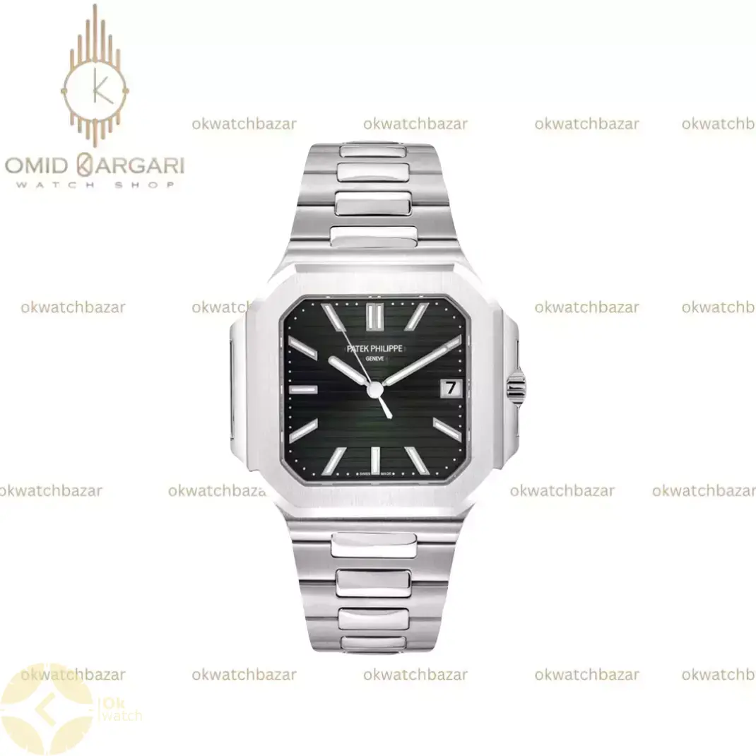 پتک فیلیپ کوبیتوس صفحه مشکی Patek Philippe Cubitus