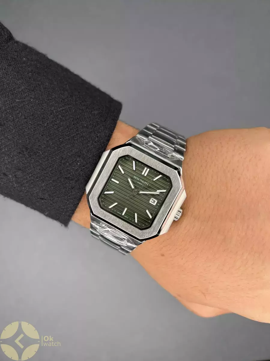 پتک فیلیپ کوبیتوس صفحه سبز Patek Philippe Cubitus