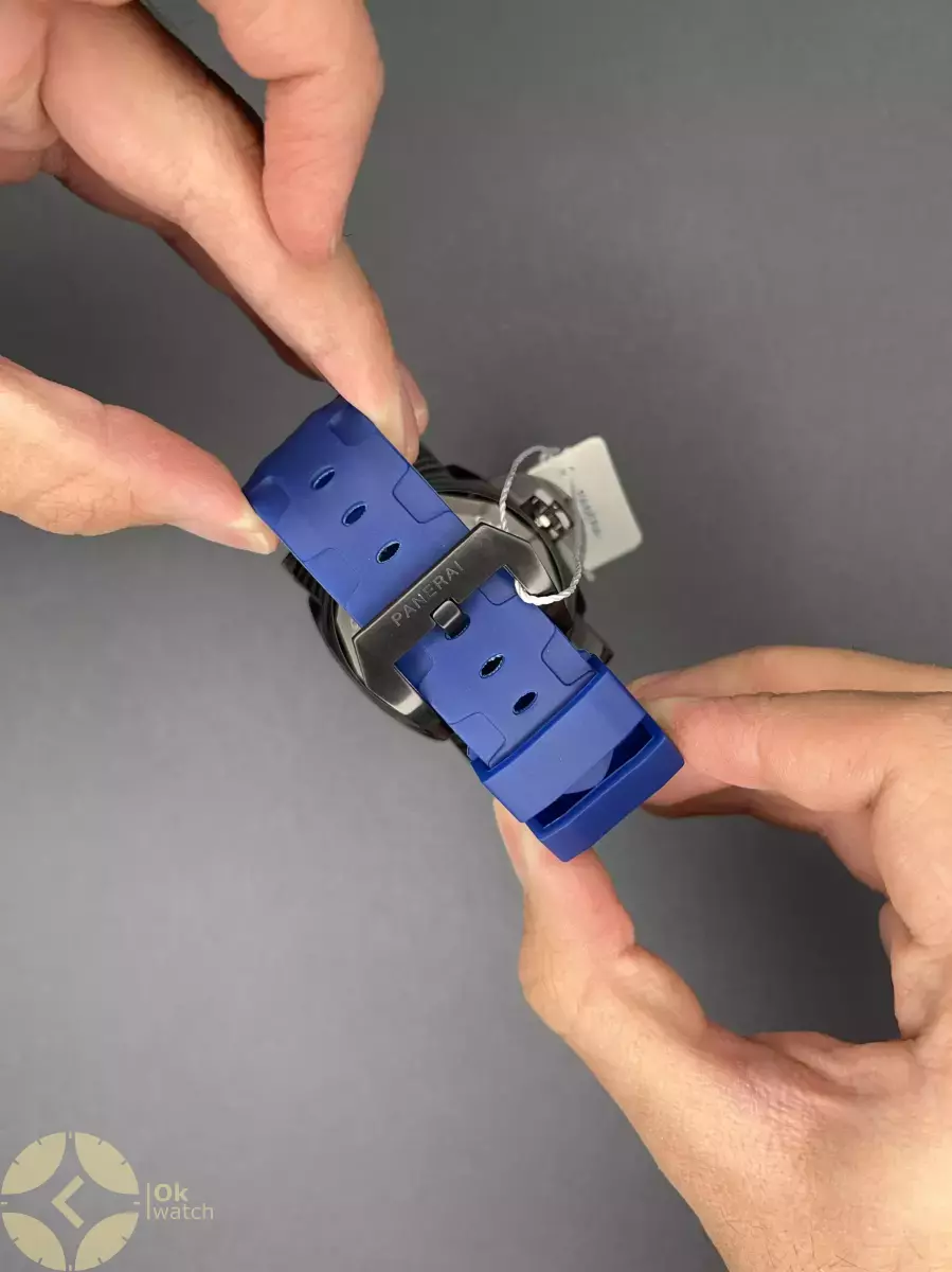 ساعت مچی پنرای سابمرسیبل بند سرمه ای Panerai Submersible