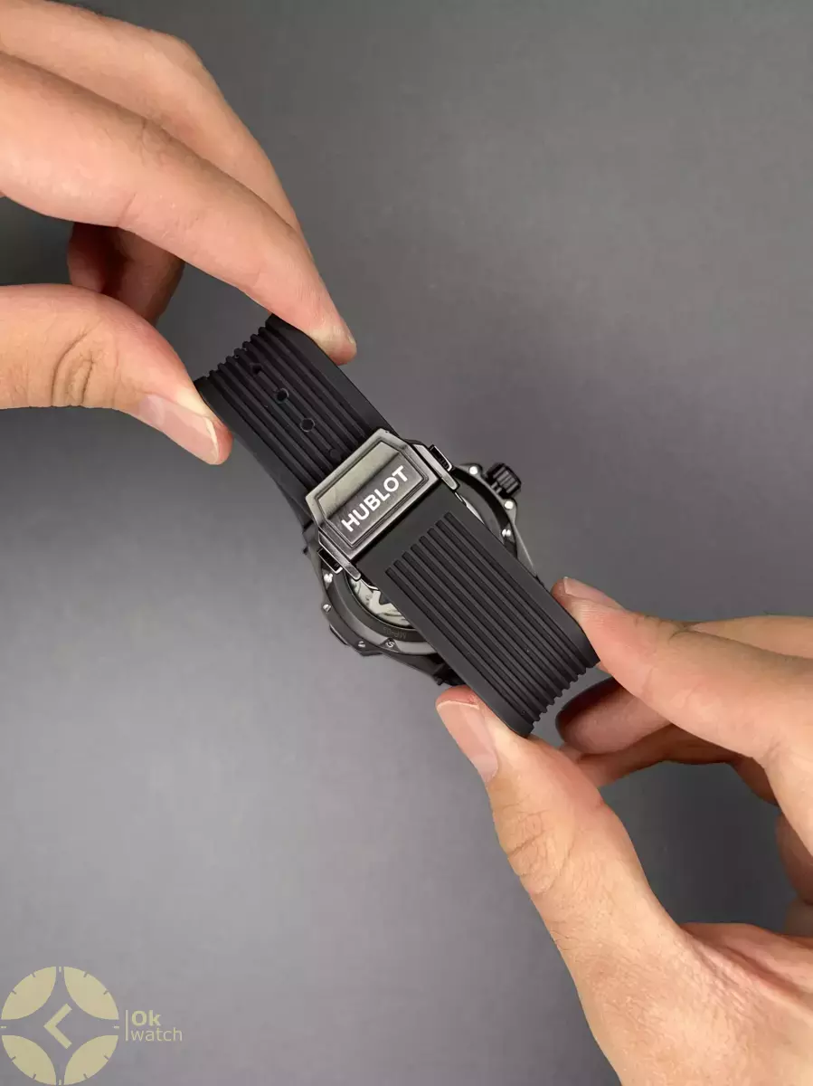 ساعت مچی اوبلو جمجمه‌ای تمام مشکی Hublot MP-09 Tourbillon Fullblack