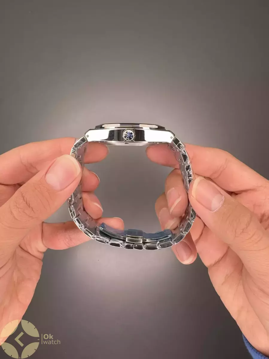 ساعت مچی وشرون کنستانتن اتوماتیک بند سیلور صفحه سفید Vacheron Constantin