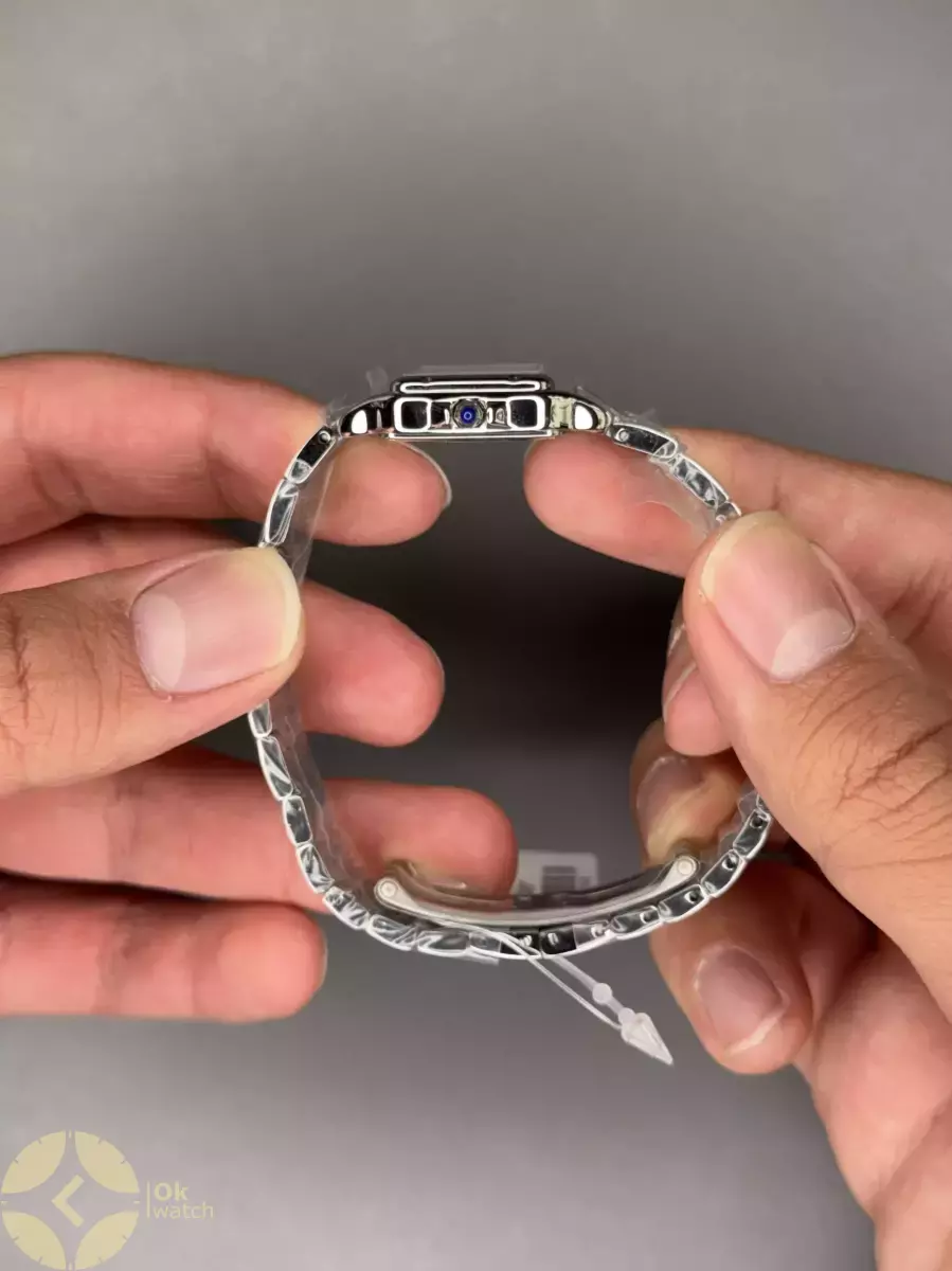 ساعت مچی کارتیه پنتر بند سیلور صفحه سفید Cartier Panthere