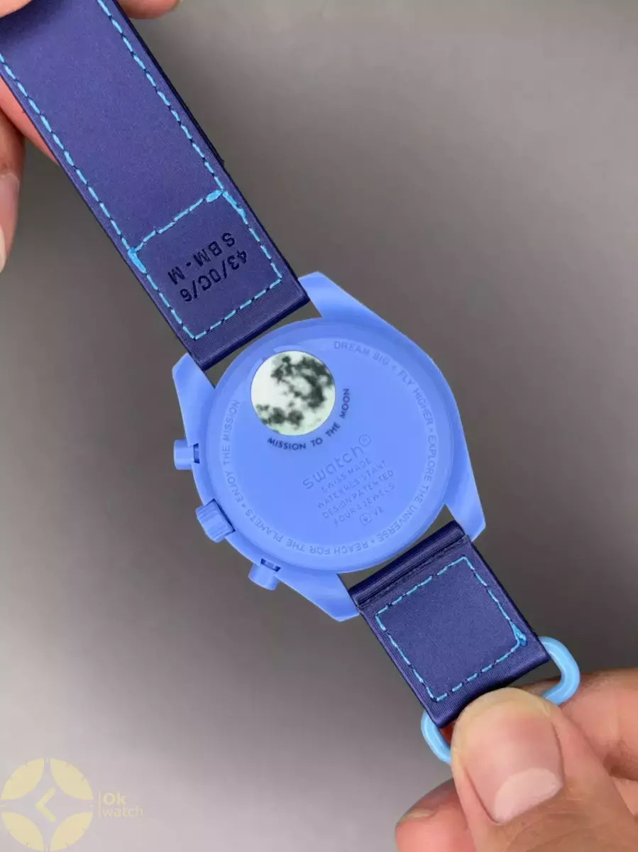 ساعت مچی امگا سواچ ماموریت به ماه Omega x Swatch Mision to the moon