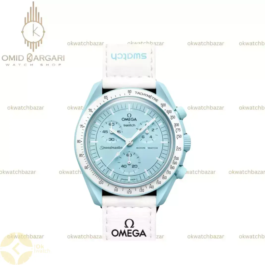 ساعت مچی امگا سواچ ماموریت به اورانوس Omega x Swatch Mision to the uranus SO۳۳L۱۰۰