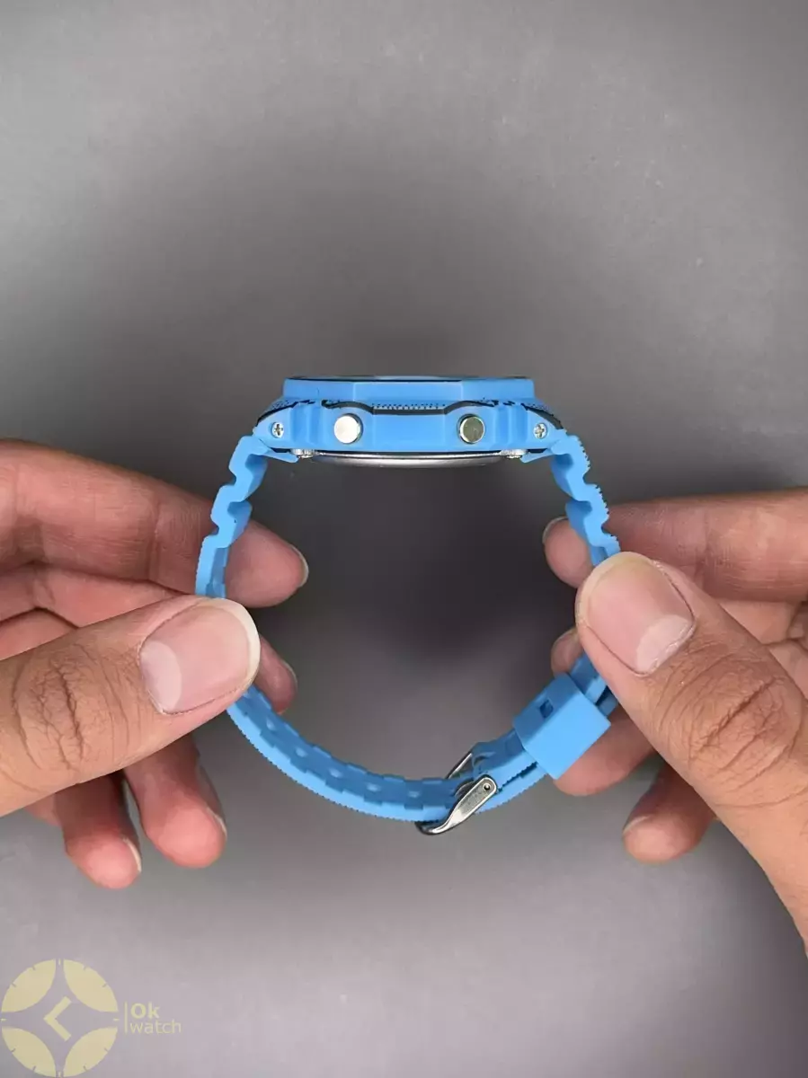 ساعت مچی کاسیو جی-شاک مانگا بند آبی Casio G-Shock 2100MNG