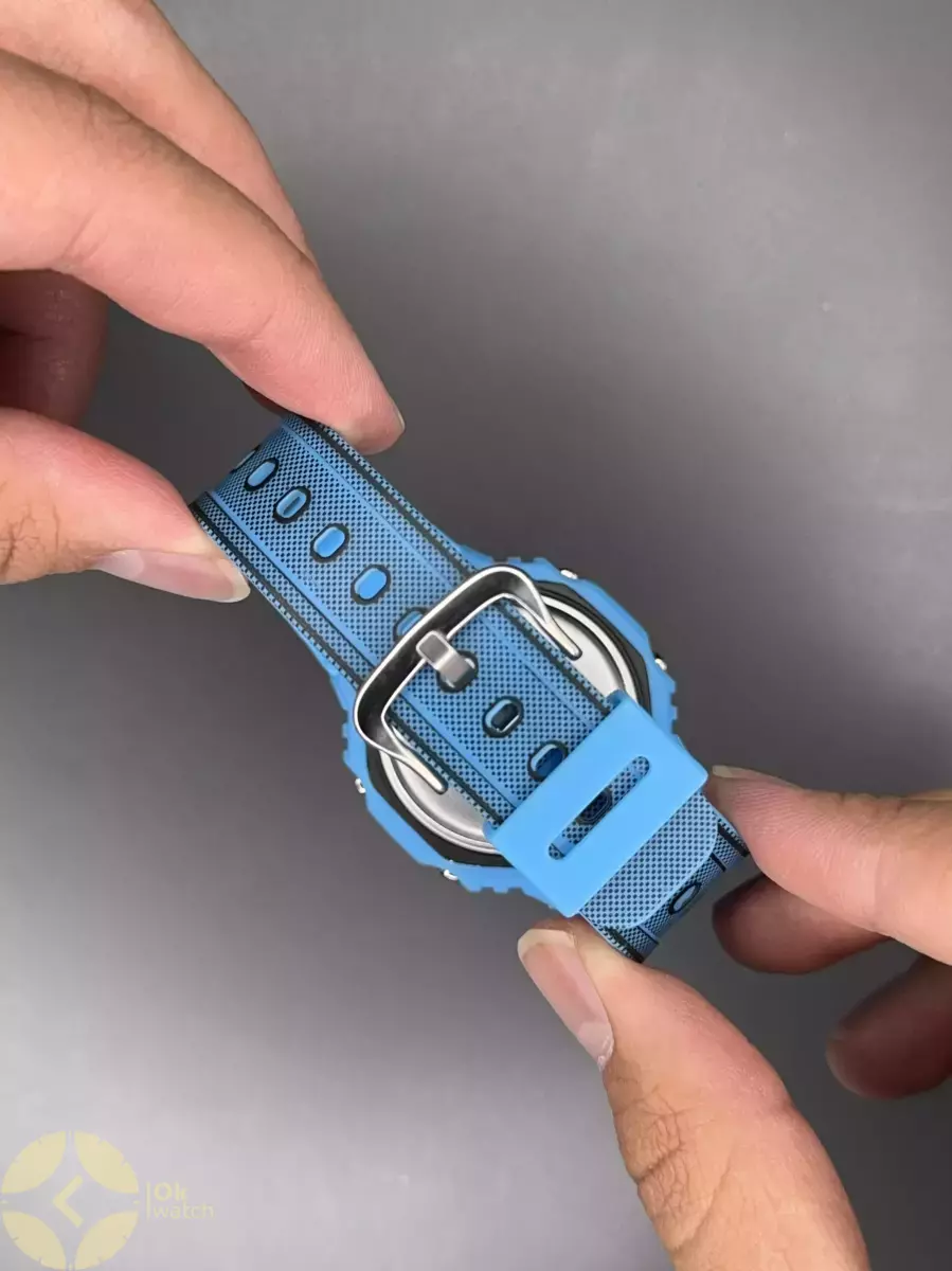 ساعت مچی کاسیو جی-شاک مانگا بند آبی Casio G-Shock 2100MNG