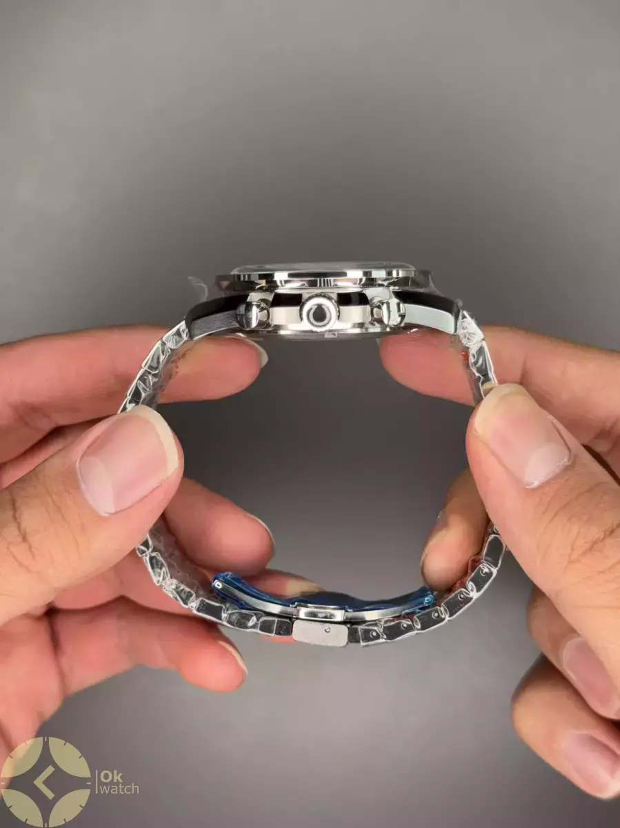 ساعت مچی امگا اسپیدمستر بند سیلور صفحه سبز Omega Speadmaster