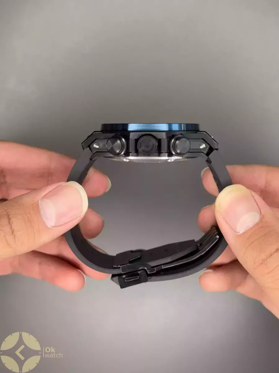 ساعت مچی اوبلو بیگ بنگ قاب کربن بند رابر مشکی Hublot Big Bang