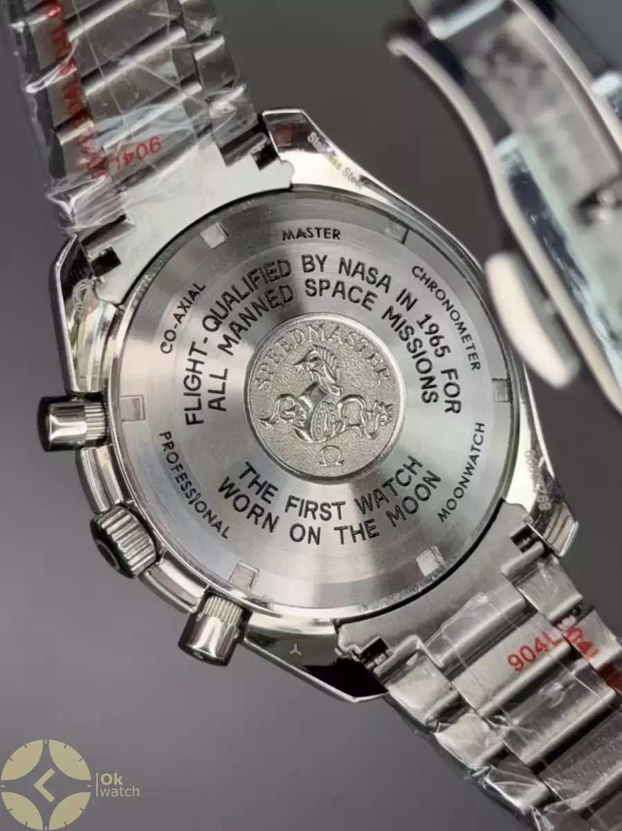 ساعت مچی امگا اسپیدمستر بند سیلور صفحه قرمز Omega Speadmaster