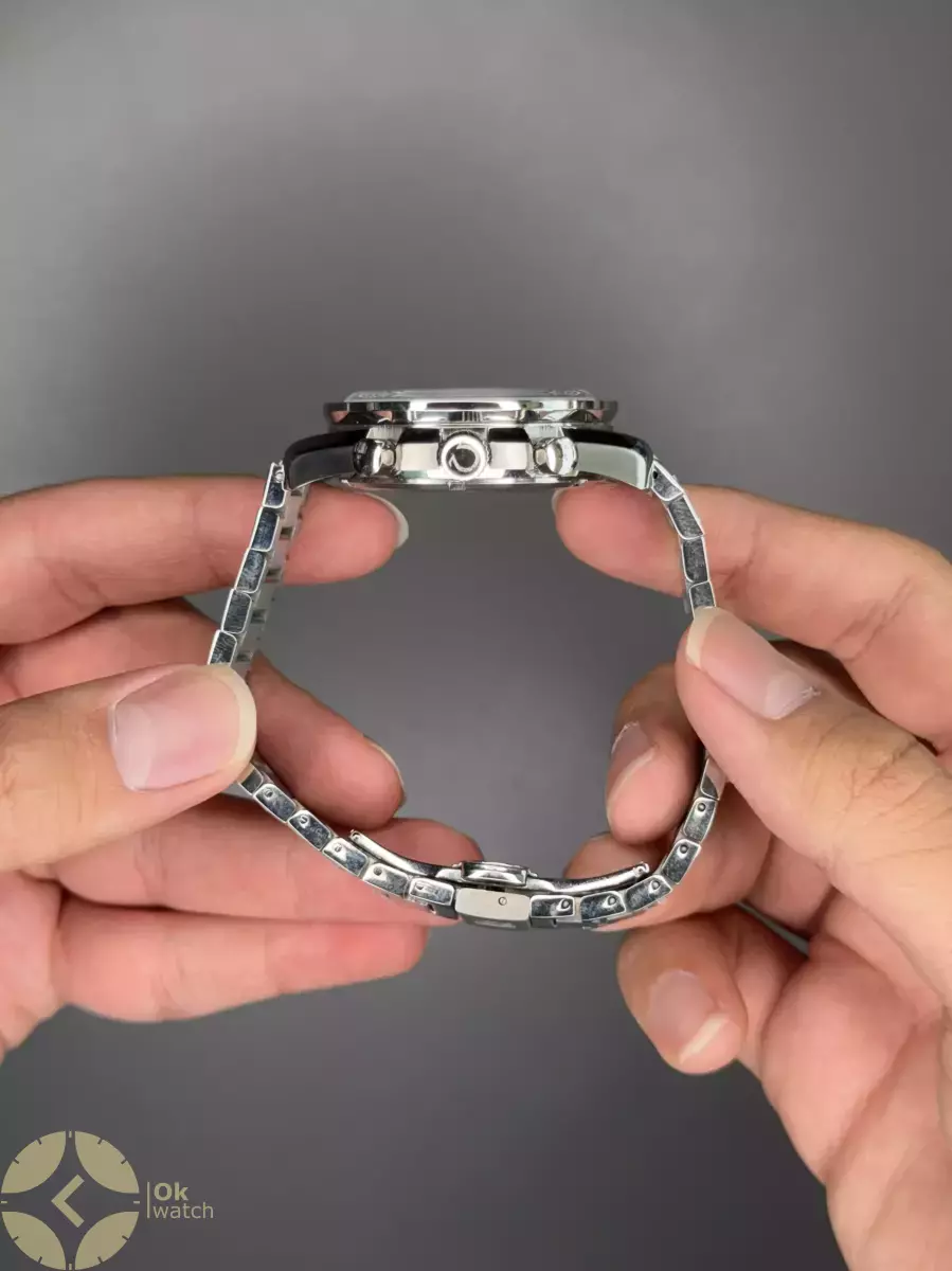 ساعت مچی امگا اسپیدمستر بند سیلور صفحه سرمه ای Omega Speadmaster