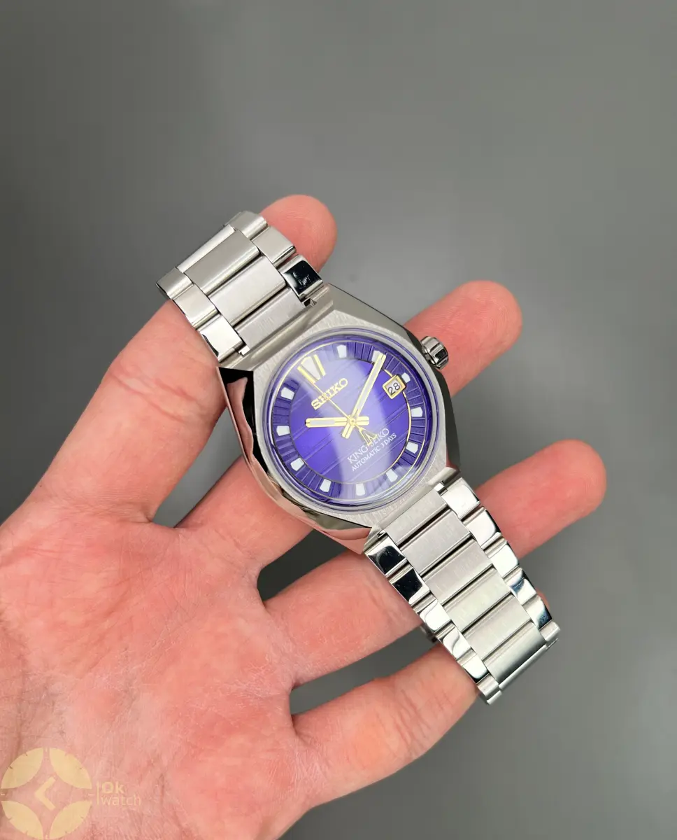 سیکو کینگ فلزی صفحه بنفش Seiko King