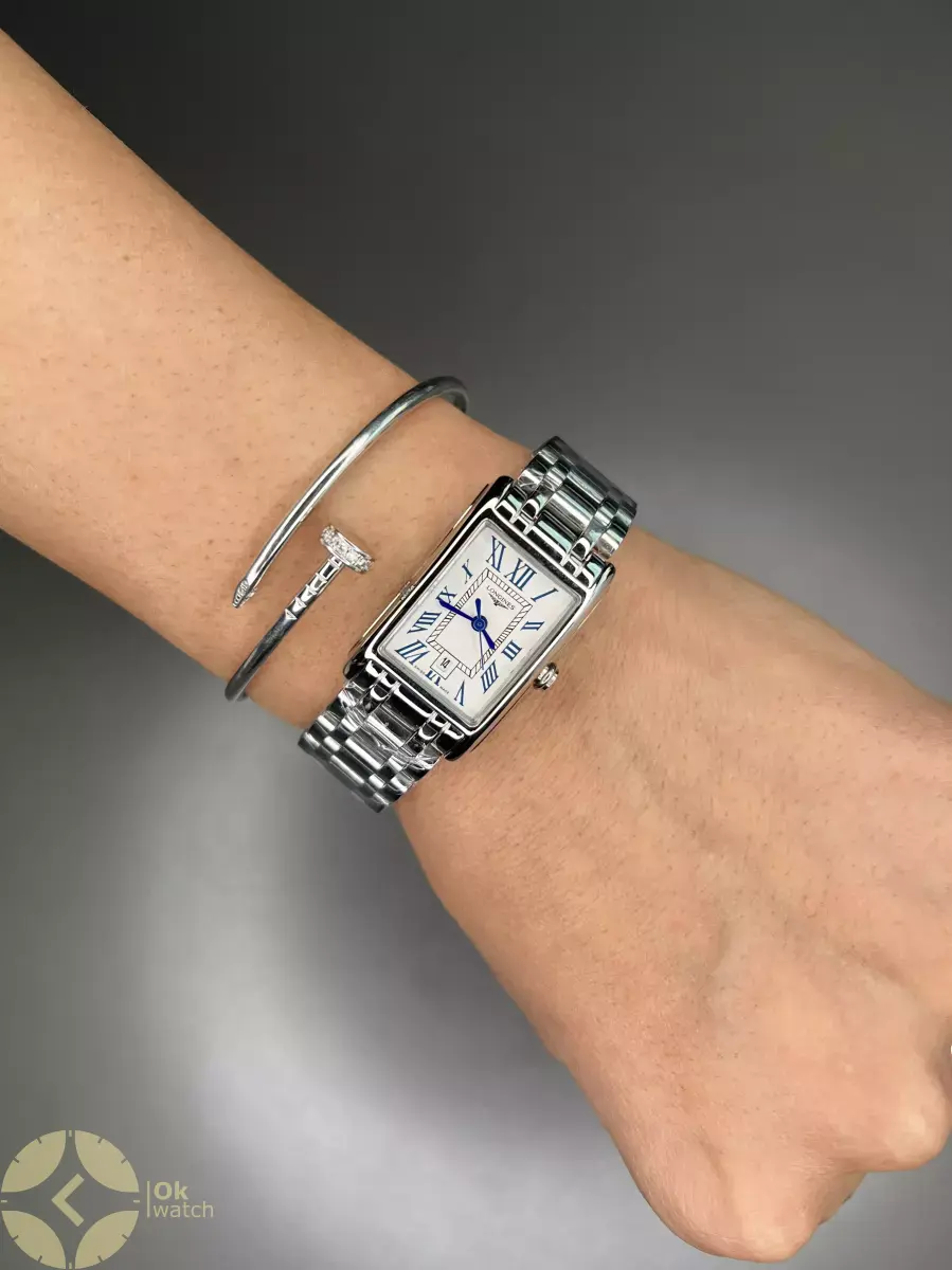 ساعت مچی لونژین تقویم دار سیلور صفحه سفید Longines