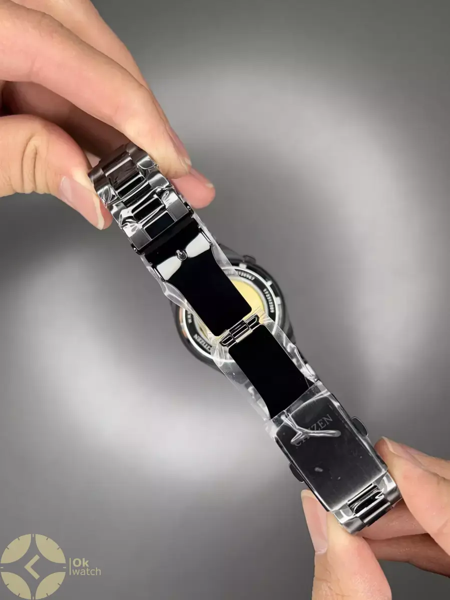 ساعت مچی سیتیزن سویوسا اتوماتیک تمام مشکی طرحدار  Citizen Tsuyosa NJ0155-87E