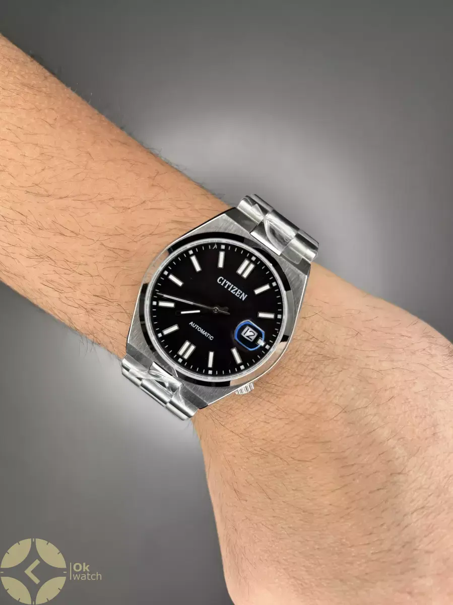 ساعت مچی سیتیزن سویوسا اتوماتیک صفحه مشکی Citizen Tsuyosa NJ0150-81E