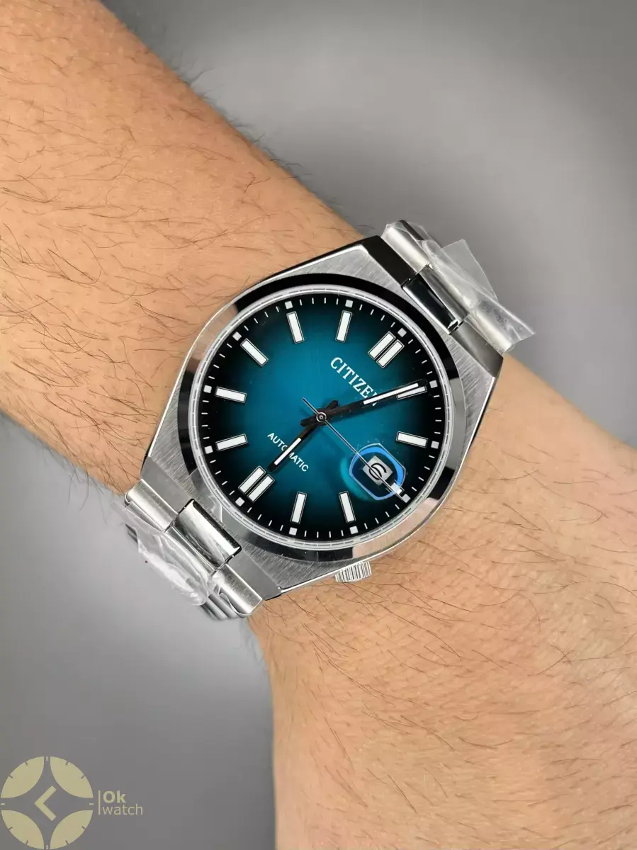 ساعت مچی سیتیزن سویوسا اتوماتیک صفحه آبی Citizen Tsuyosa NJ0151-88X