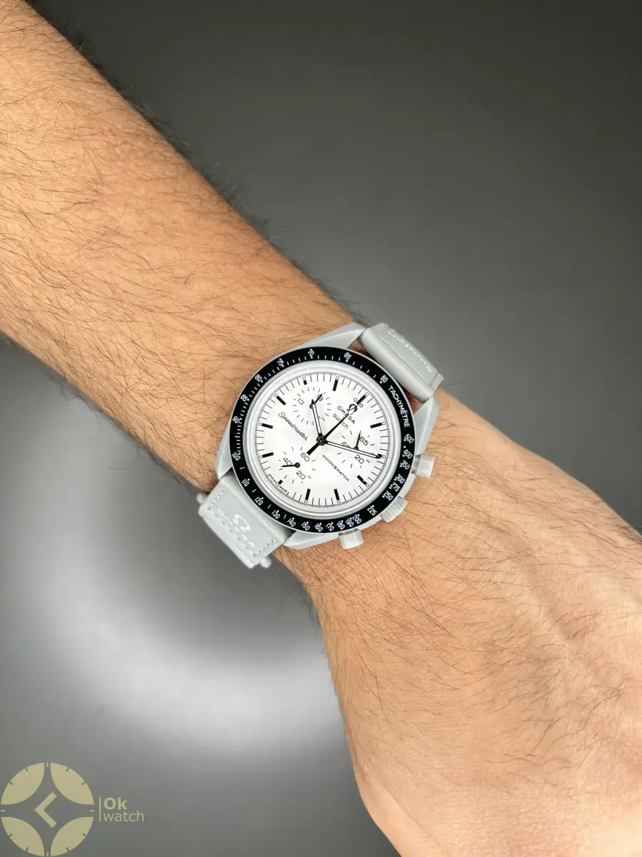 ساعت مچی امگا سواچ ماموریت به ماه Omega x Swatch 1965 Mission to the moon
