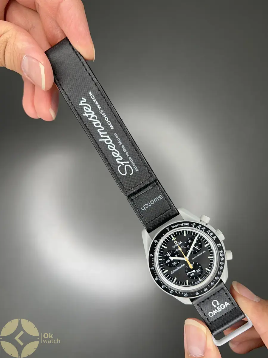 ساعت مچی امگا سواچ ماموریت به ماه عقربه طلایی Omega x Swatch Mision to the Moon