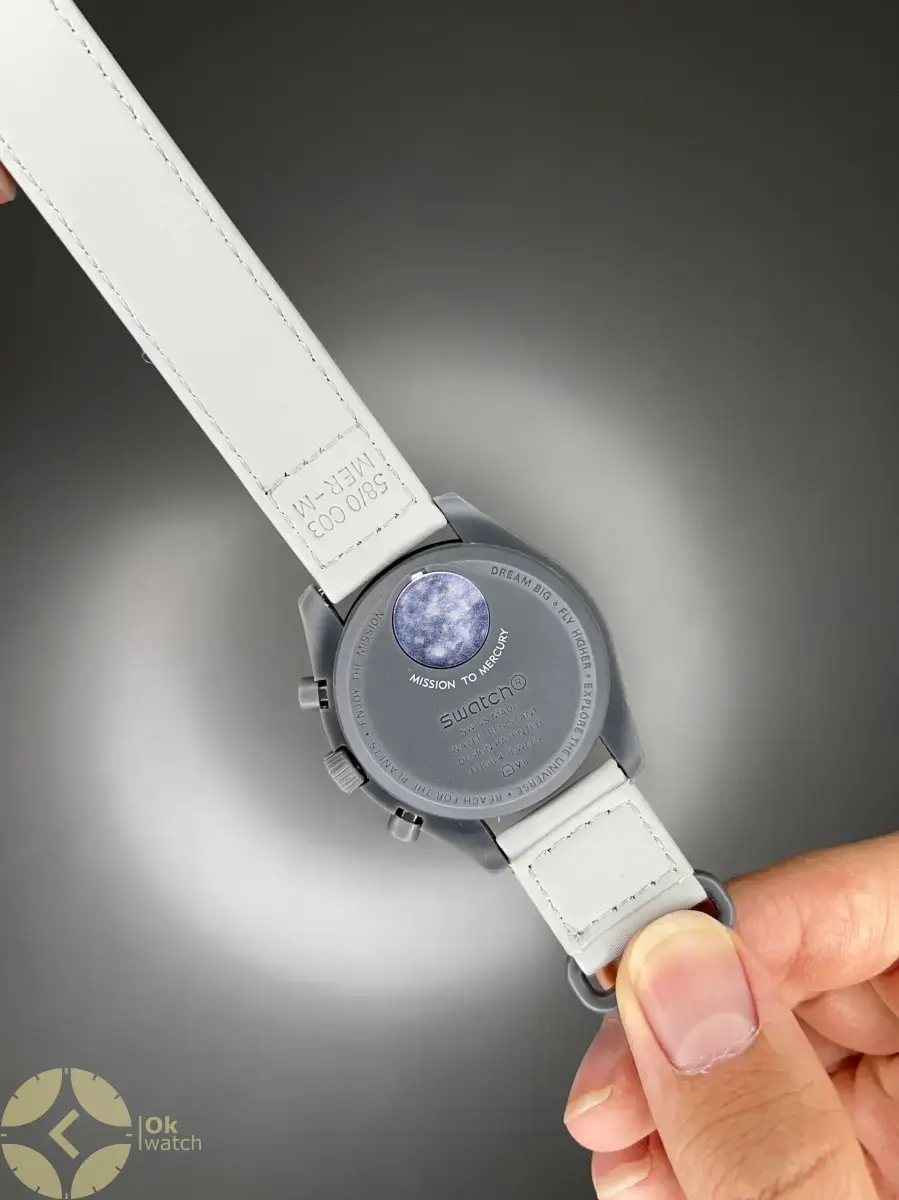 ساعت مچی امگا سواچ ماموریت به عطارد ایندکس سبز Omega x Swatch Mision to the Mercury