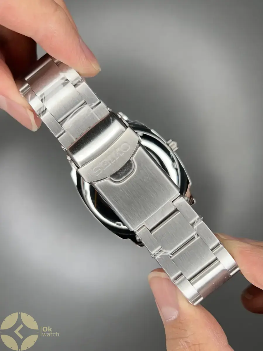 ساعت مچی سیکو مربعی سیلور صفحه سبز Seiko Recraft
