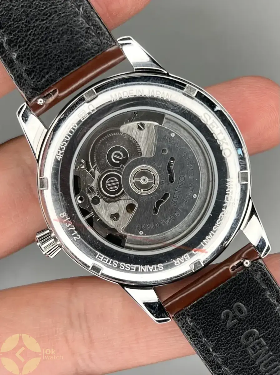 ساعت مچی سیکو پریسیج اتوماتیک صفحه قرمز طرحدار Seiko Presage