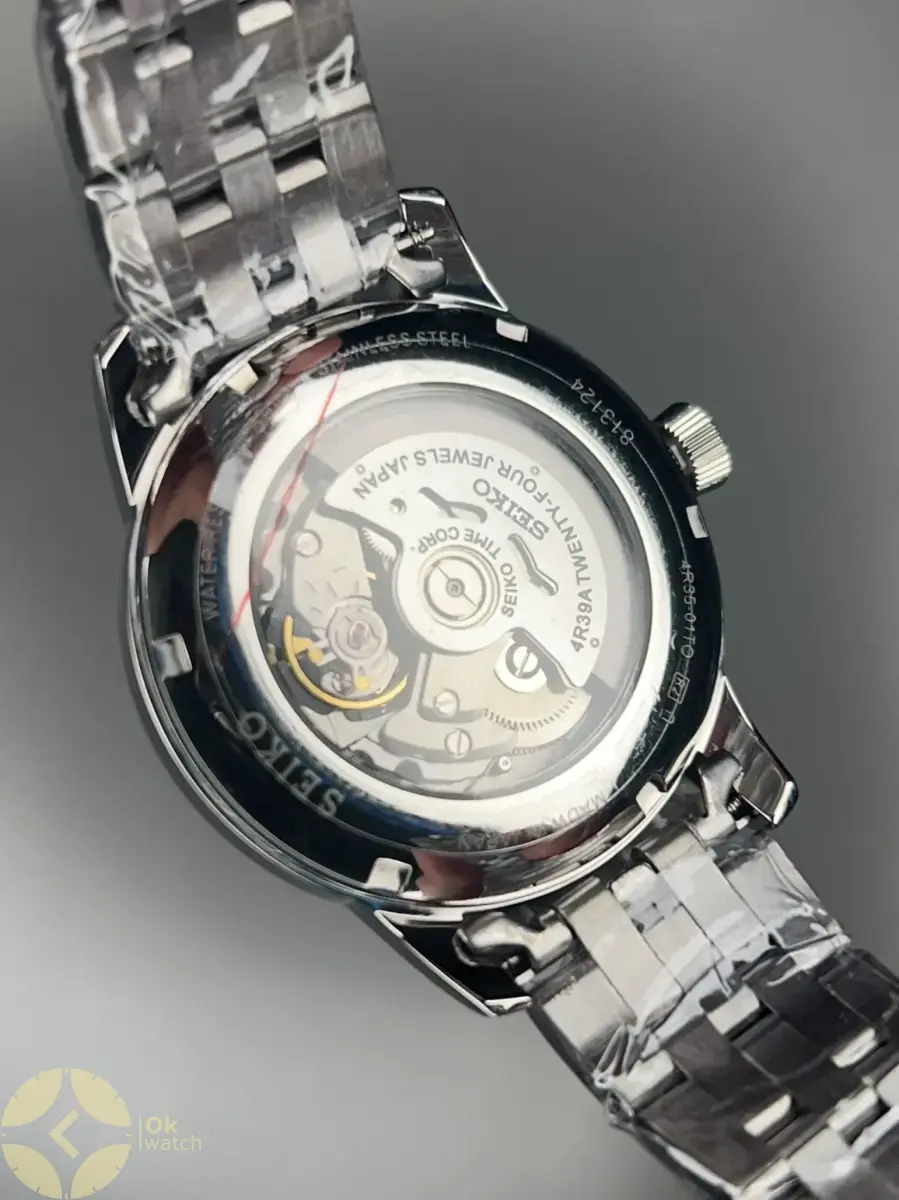 ساعت مچی سیکو پریسیج اتوماتیک صفحه مشکی اوپن هارت Seiko Presage