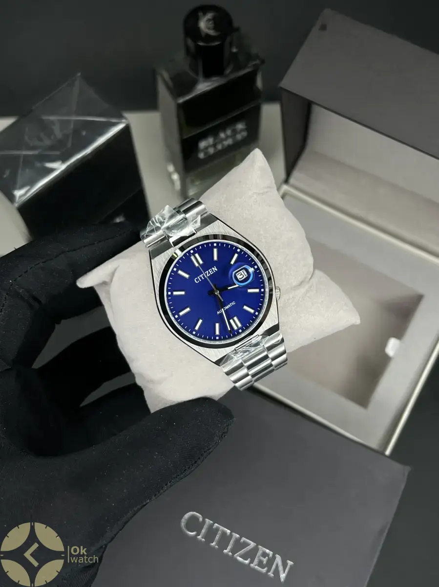 ساعت مچی سیتیزن سویوسا صفحه سرمه ای Citizen Tsuyosa NJ0151-88L