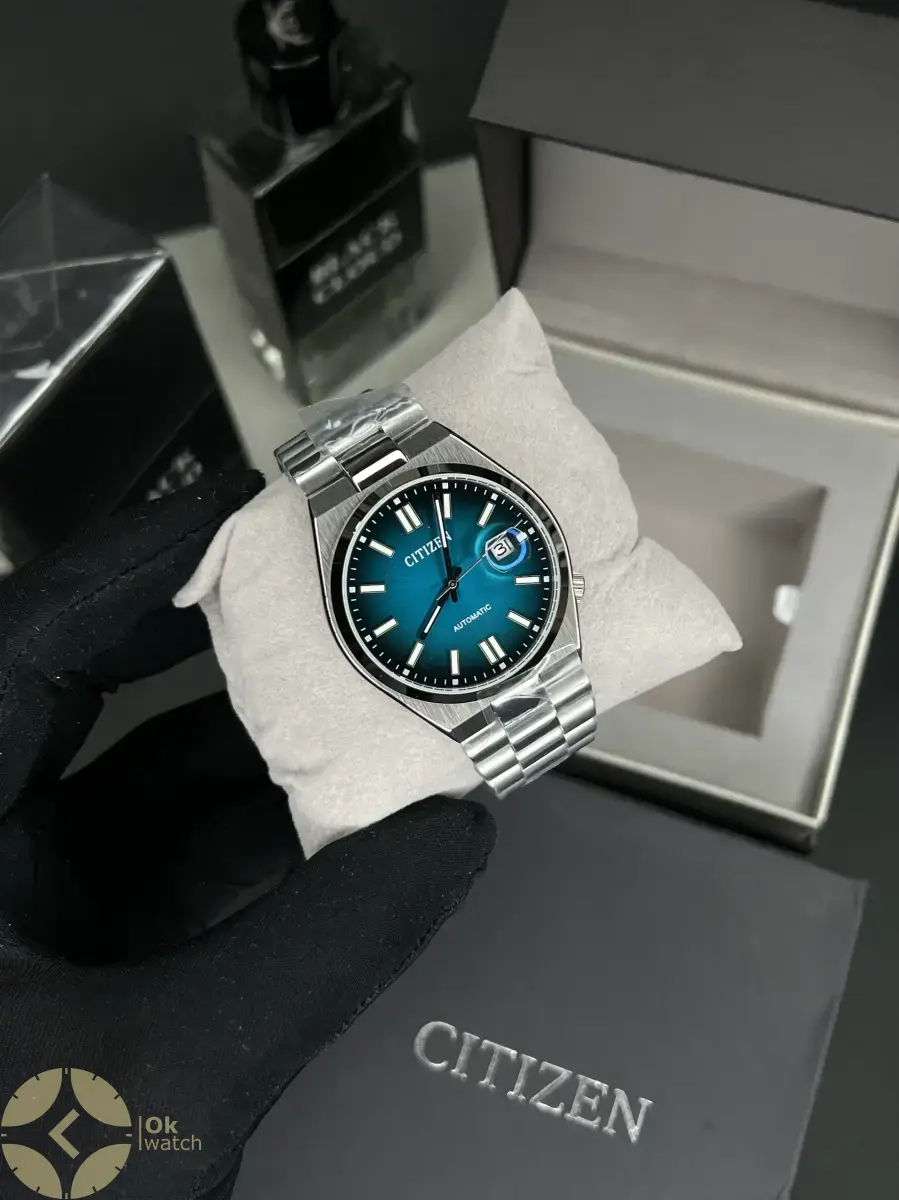 ساعت مچی سیتیزن سویوسا اتوماتیک صفحه آبی Citizen Tsuyosa NJ0151-88X