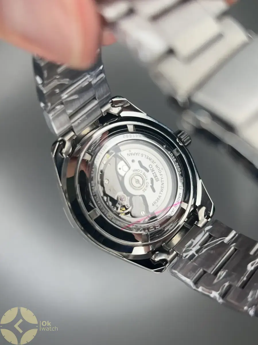 ساعت مچی سیکو 5 بند سیلور صفحه سرمه ای Seiko 5