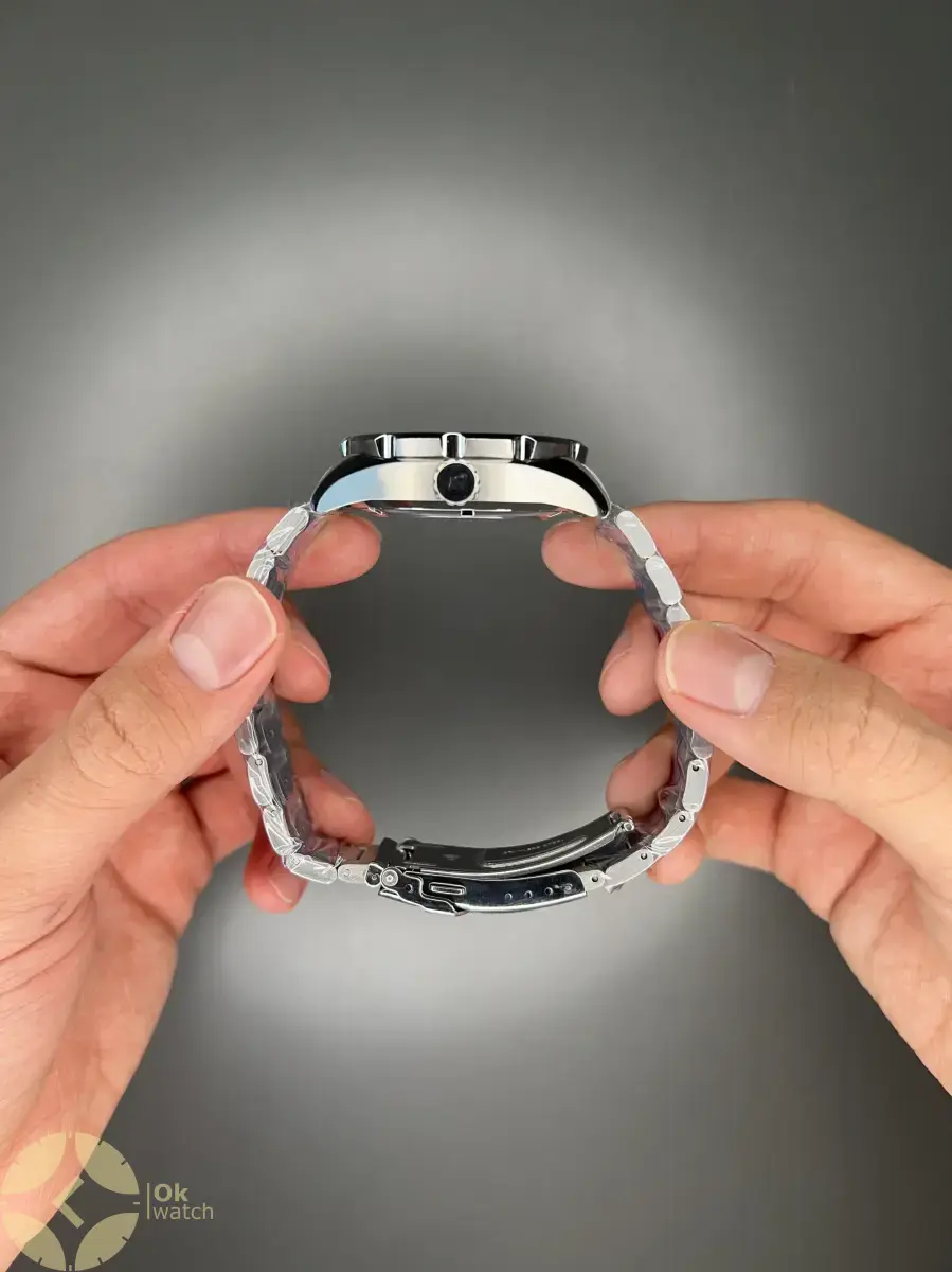 ساعت مچی سیکو 5 بند سیلور صفحه سرمه ای Seiko 5